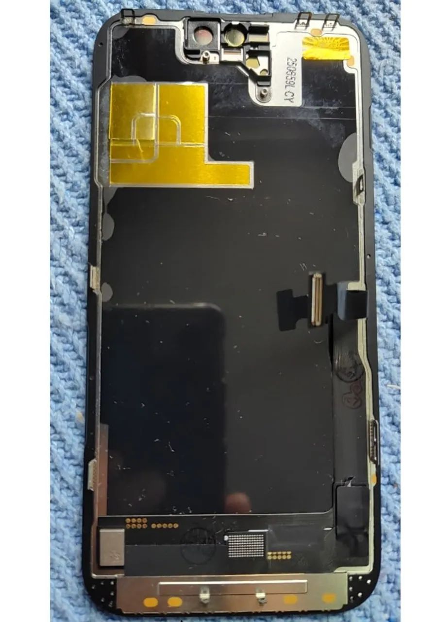 Tela Frontal Display Compatível iPhone 14 Pro Oled Top Ci Cor preto - Foto 5