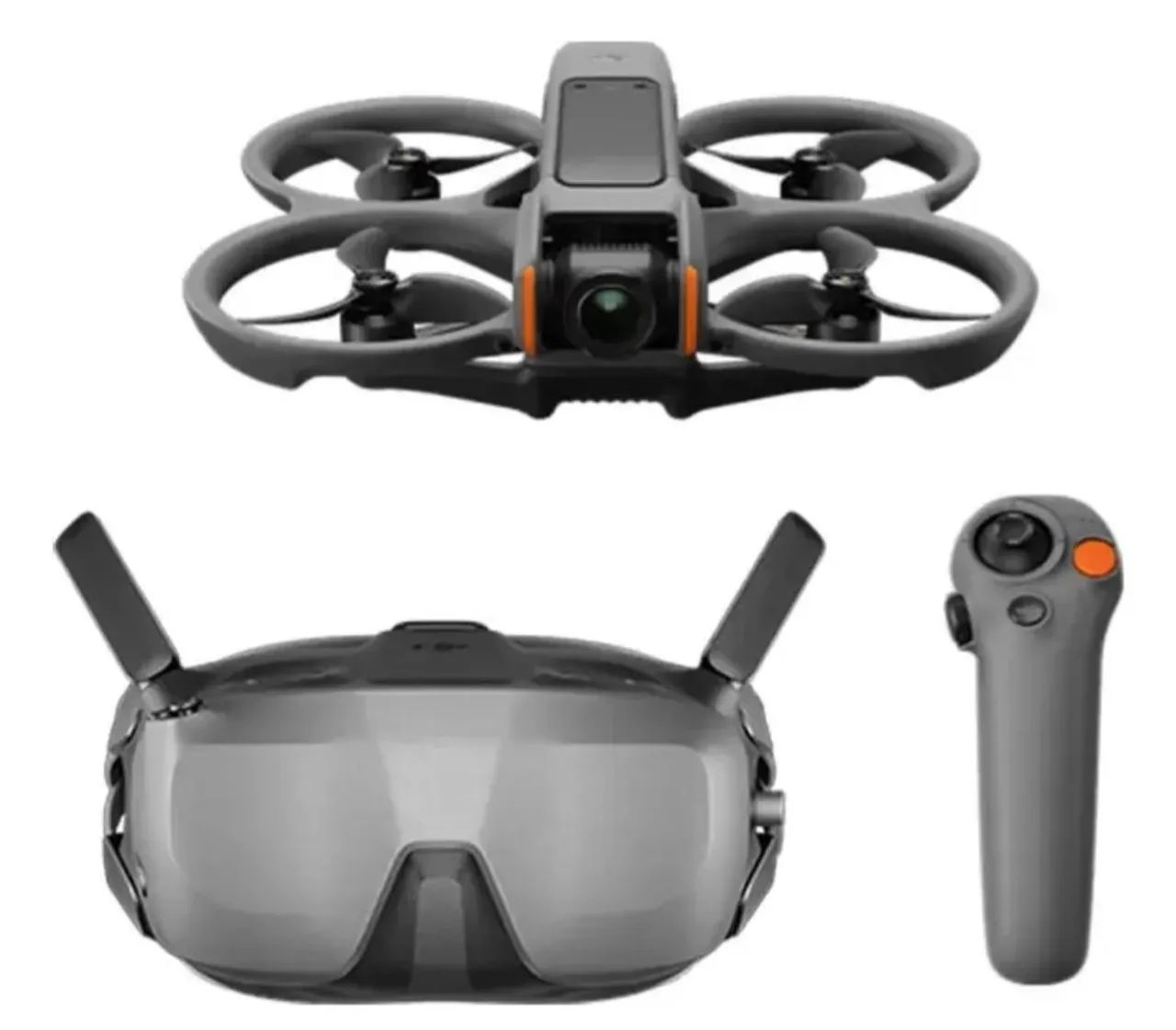 Drone DJI Avata 2 com óculos Googles N3 