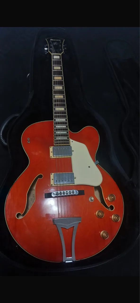 ? Guitarra Semi-Acústica Ibanez Artcore AF75D-TOR - Impecável! - Foto 2