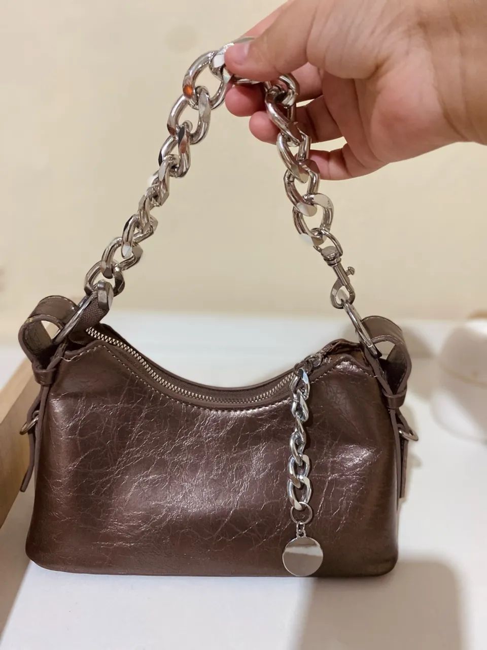 Bolsa feminina marrom - Foto 2