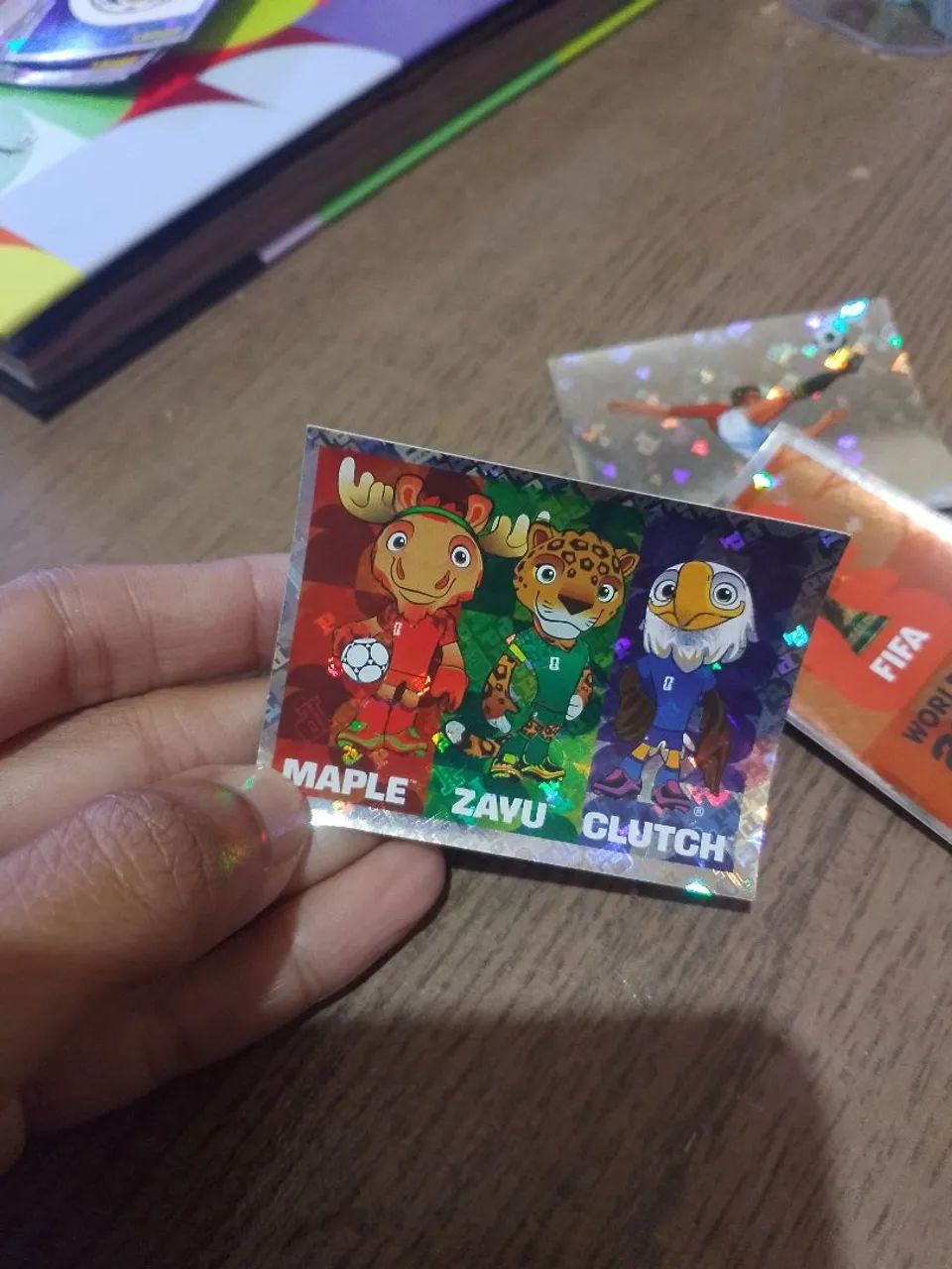 Figurinha Mascotes da Copa FWC 3