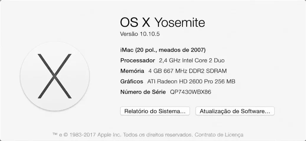 IMAC Core 2 Duo - 4Gb RAM - 256 HD - 2007 - Foto 3