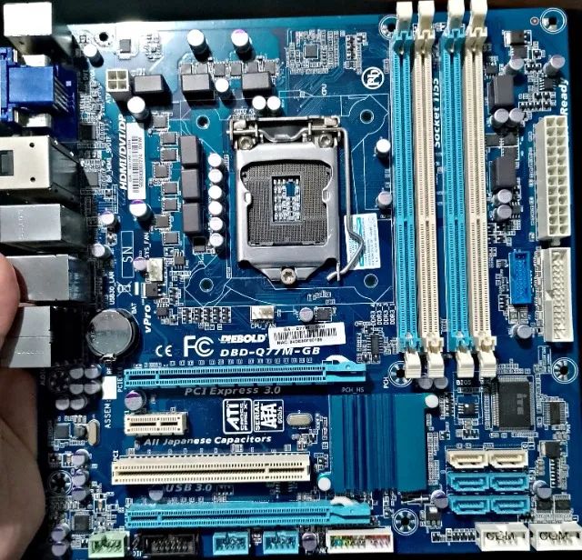 Placa Mãe 1155 4 Slots - Foto 2