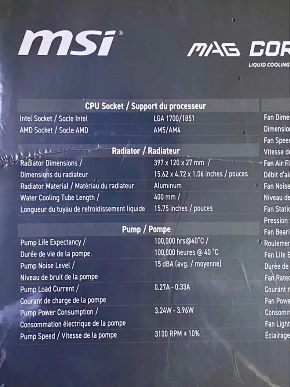 (LACRADO) Watercooler MSI 360mm - Foto 5