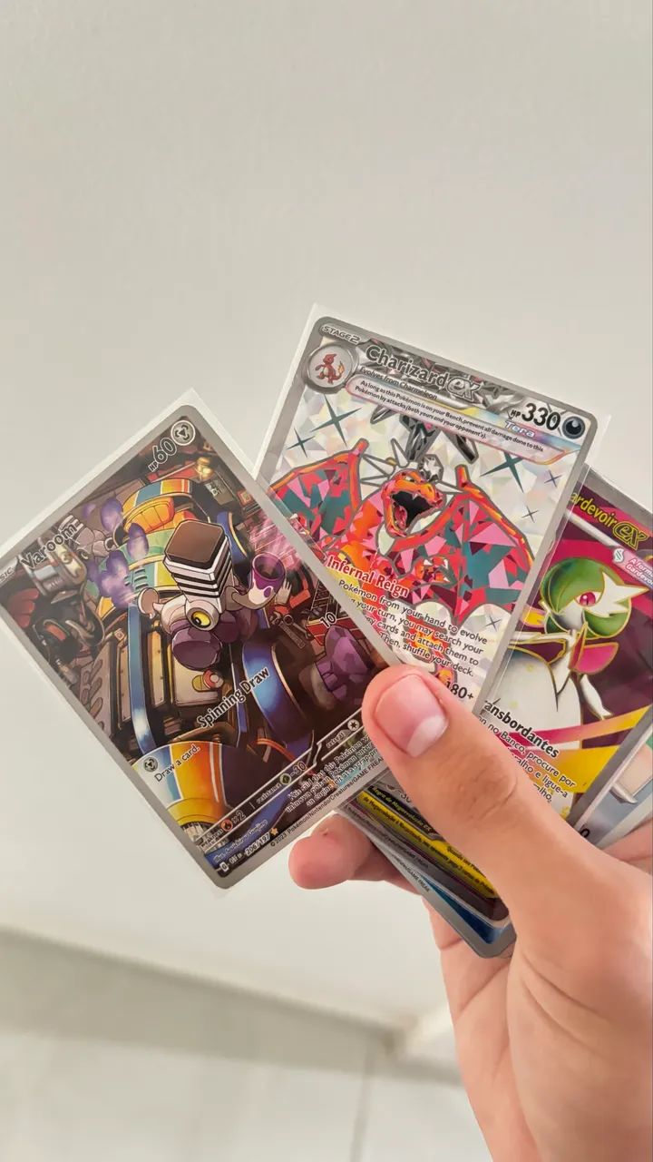 Carta Pokémon (kit raras)