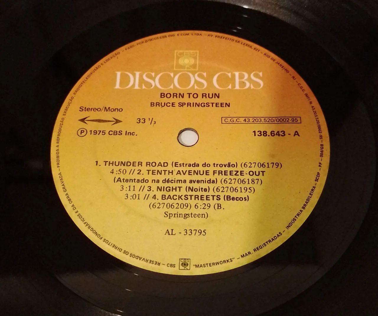 Bruce Springsteen - Born to Run LP Vinil (VG+) - Foto 5