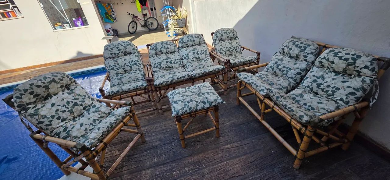 Conjunto sofá para área de lazer - Foto 2