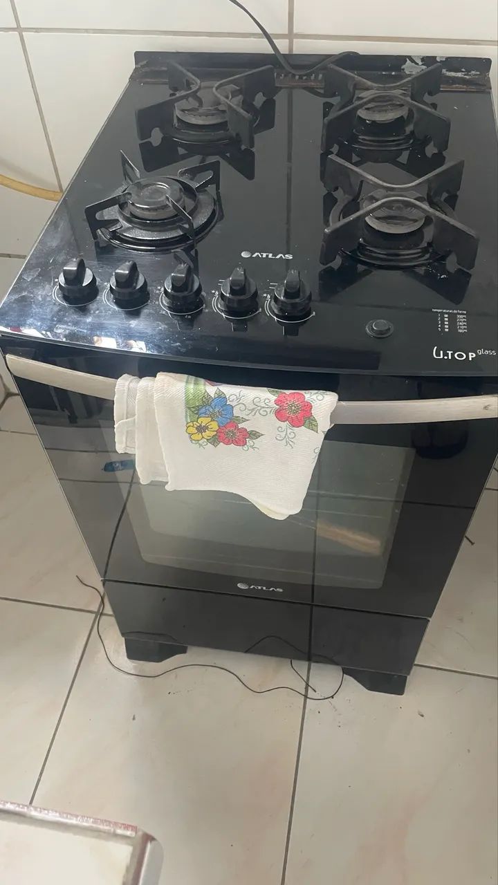 Fogão 4 Bocas Eletrico