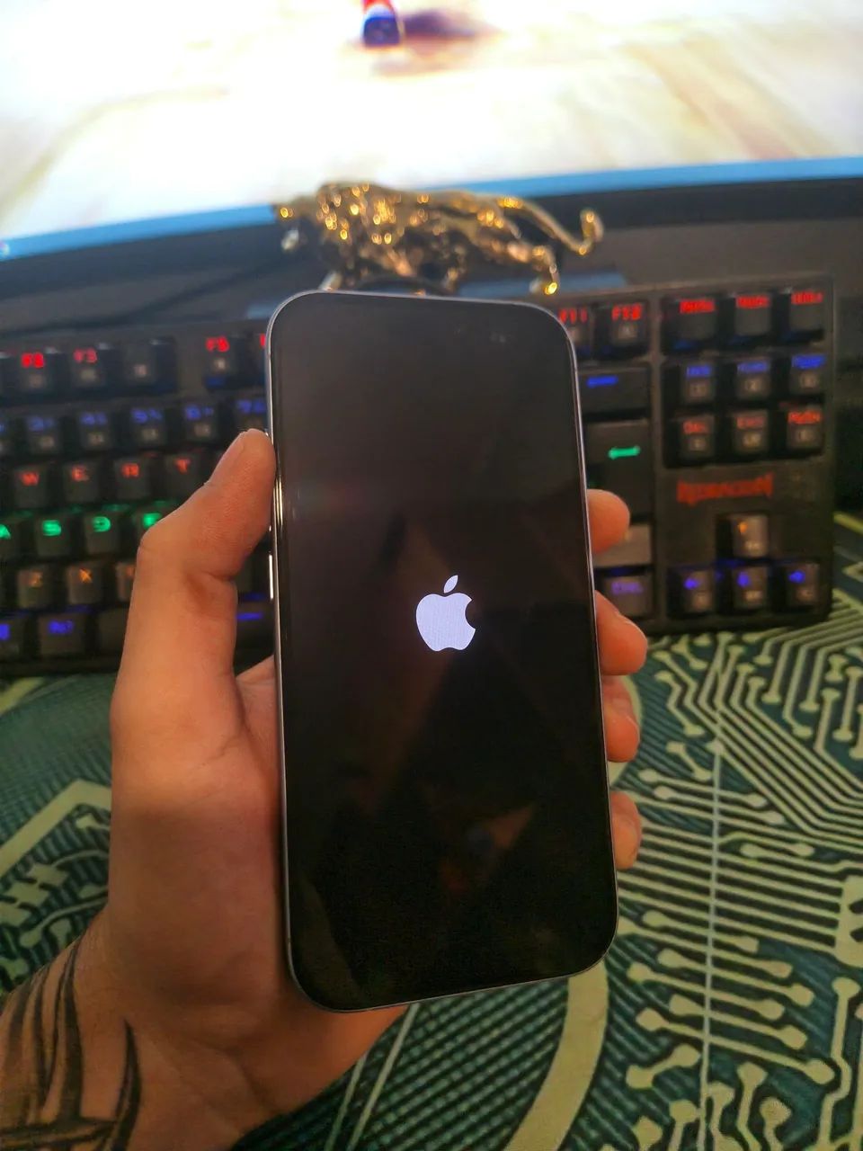 iPhone 17 256GB Azul - Impecável, Bateria 100% - Celulares e