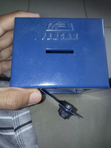 COFRE AZUL p/moedas por apenas $25,00- tam:12/8cm - Foto 2