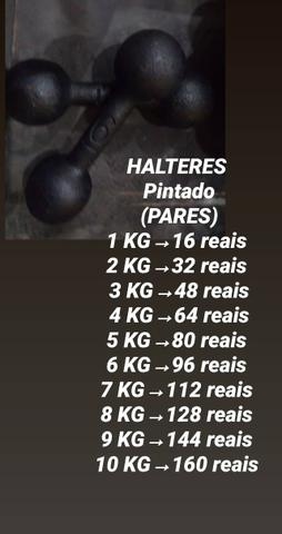 Anilhas,halteres e ketlebell - Foto 4
