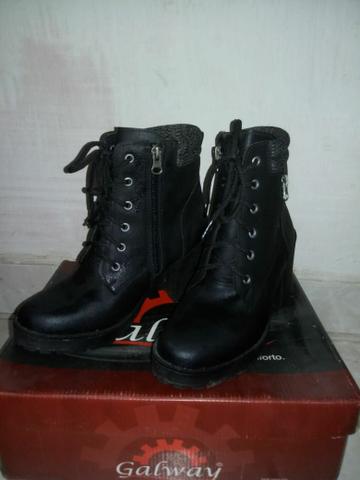 bota coturno galway tratorada com