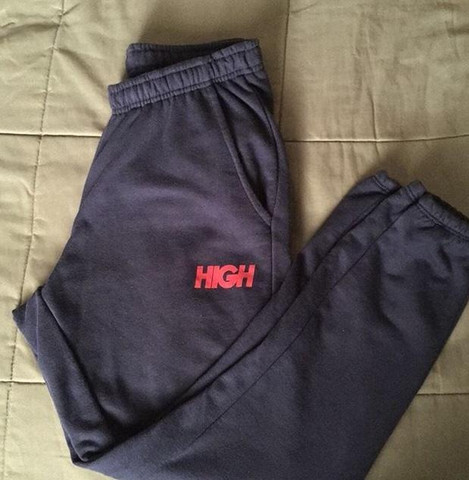 calça moletom high