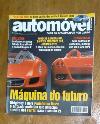 Revista Automóvel E Requinte - Ano 4 - N° 48 - Janeiro 2001 - Foto 4