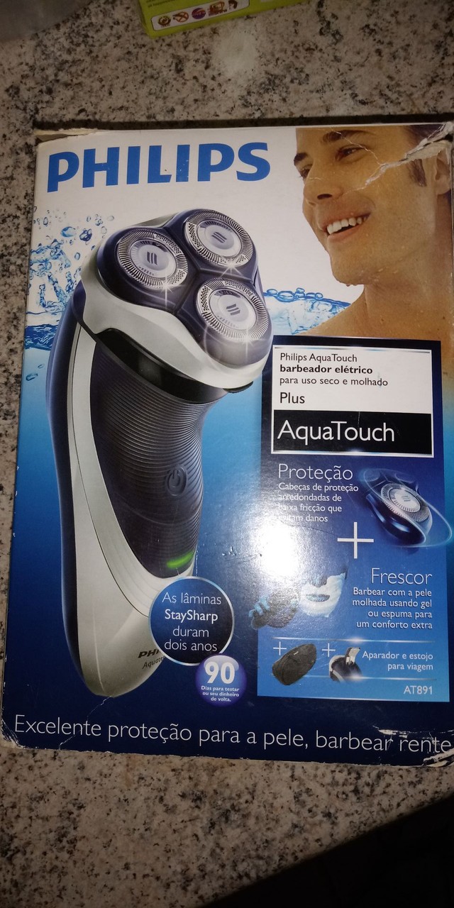 Barbeador Philips Aqua Touch impecavel.Ler anuncio!!