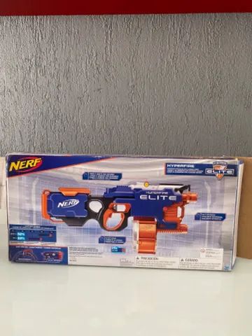 Nerf Elite Hyperfire ! Lançador De Dardos Hasbro Nerf N Strike Hyperfire B7661 - Brinquedo - Foto 4