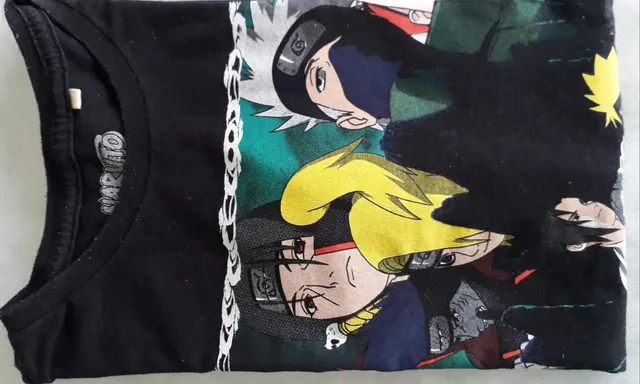 Camiseta Personalizada Infantil Naruto Akatsuki Anime HD