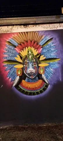 Grafite graffiti grafitte desenhista pintor - Foto 4