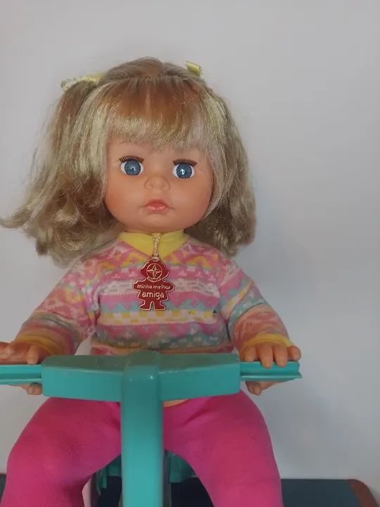 Boneca Amiguinha da Estrela Velocípede - Foto 5