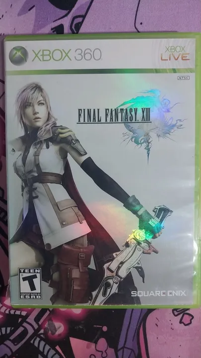 Jogo de XBOX 360 FINAL FANTASY XIII original com 3 discos