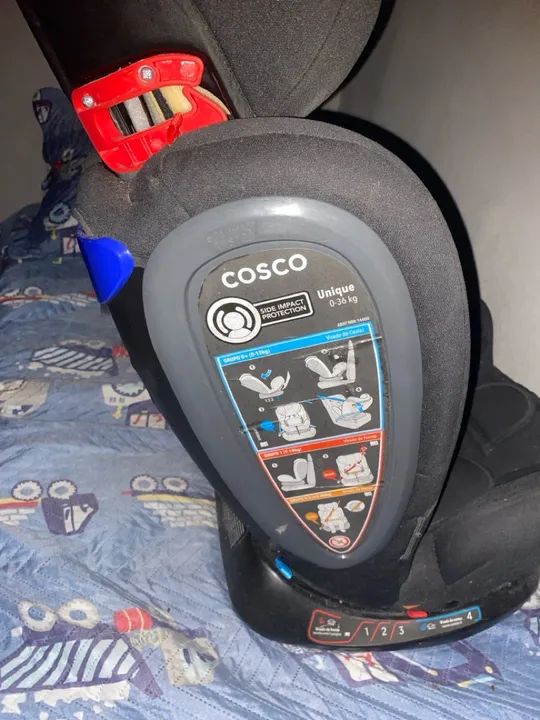 Cadeira de Carro Cosco Unique - Segurança e Conforto para o Seu Bebê - Foto 3