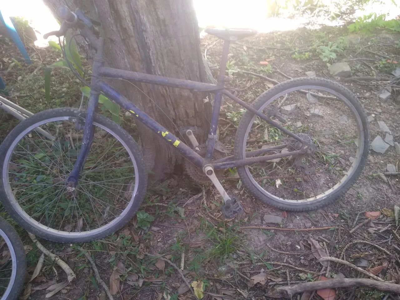 Bicicleta para peças 