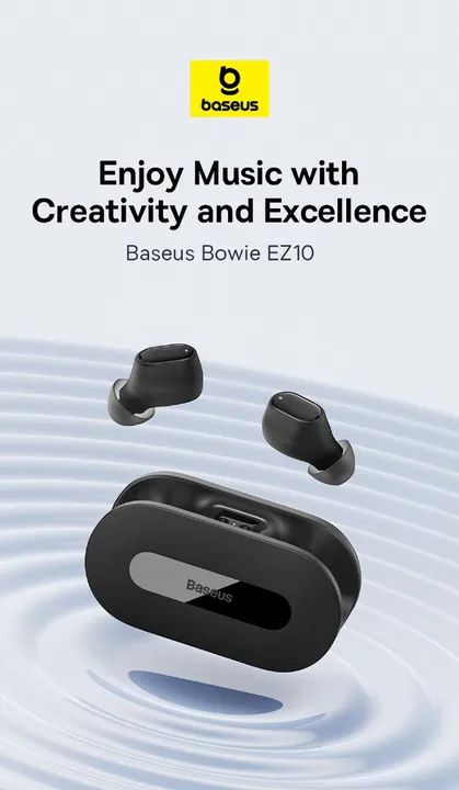 F. ouvido Baseus EZ10 novo original Bluetooth - Foto 4