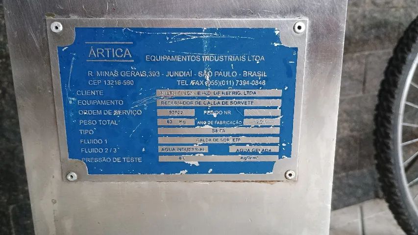 Trocador de Calor / Resfriador de Calda de Sorvetes Ártica - Foto 2