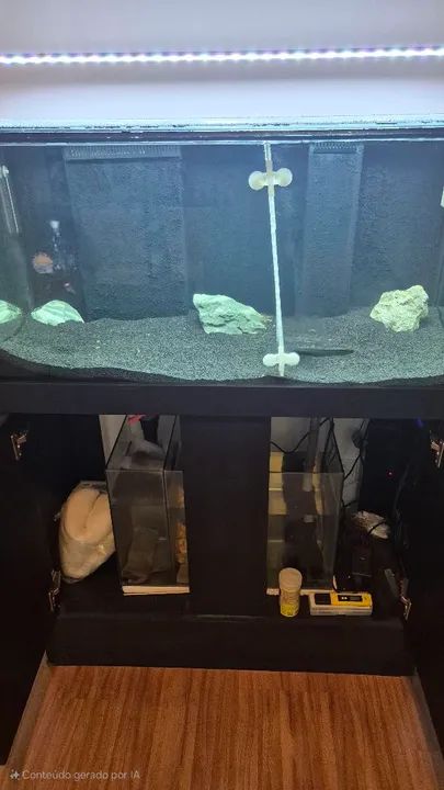 Aquário 200 litros com móvel e sump - Foto 2