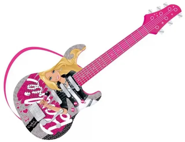 Guitarra da Barbie