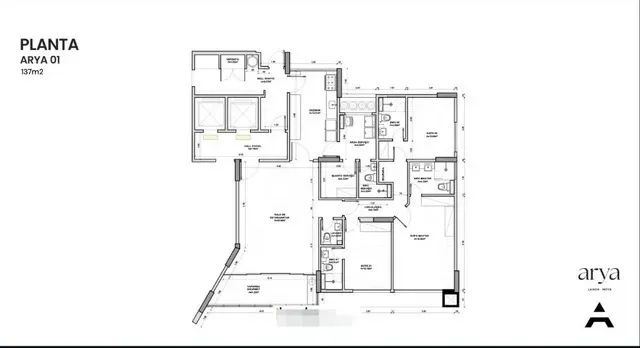 Apto 3/4 e 3 suítes de 137 m² no Edifício Arya Lagoa Nova com 2 vagas por 937.150 - Foto 3