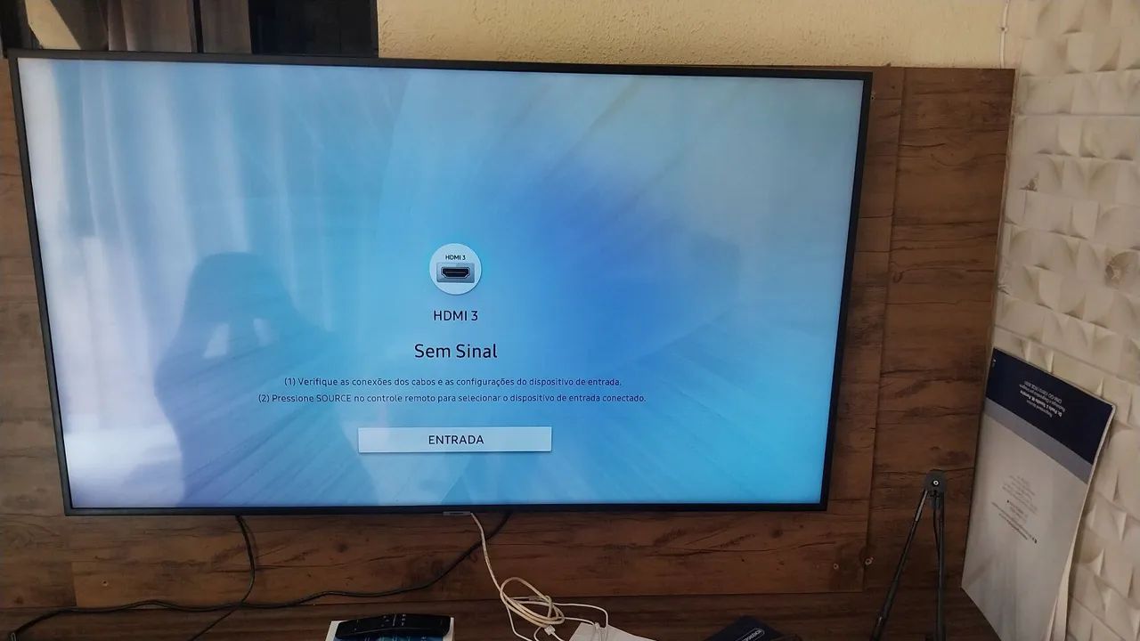 Novissima tv samsung slim 55pol ultra  uhd 4k ru7100 - Foto 2