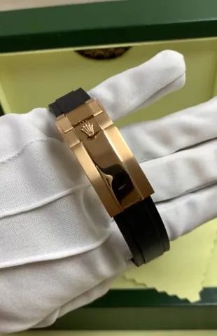 Relógio ROLEX AUTOMÁTICO PULSEIRA DE SILICONE  - Foto 6