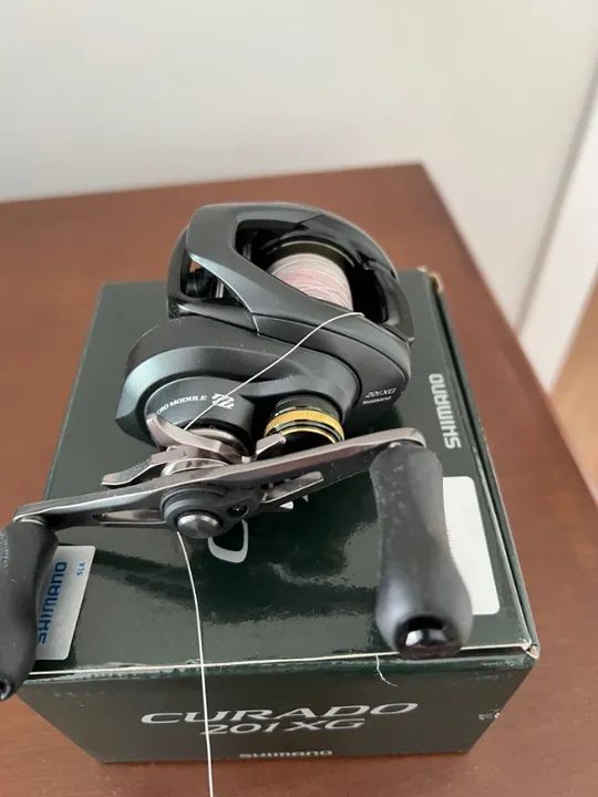 Carretilha Curado 201 Xg Esquerdo #4854674612 - Foto 2