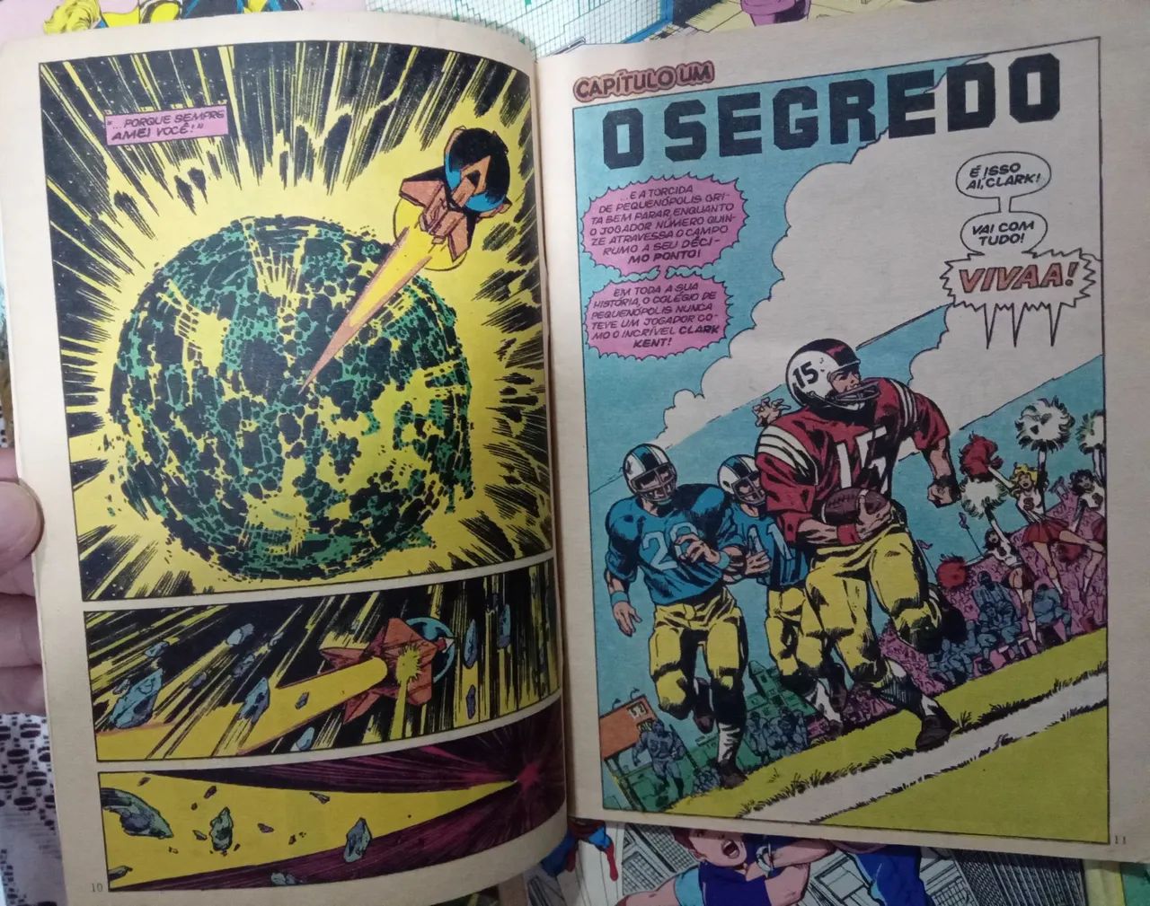 Onze hqs do Superman formatinho abril jovem com histórias de John Byrne - Foto 6
