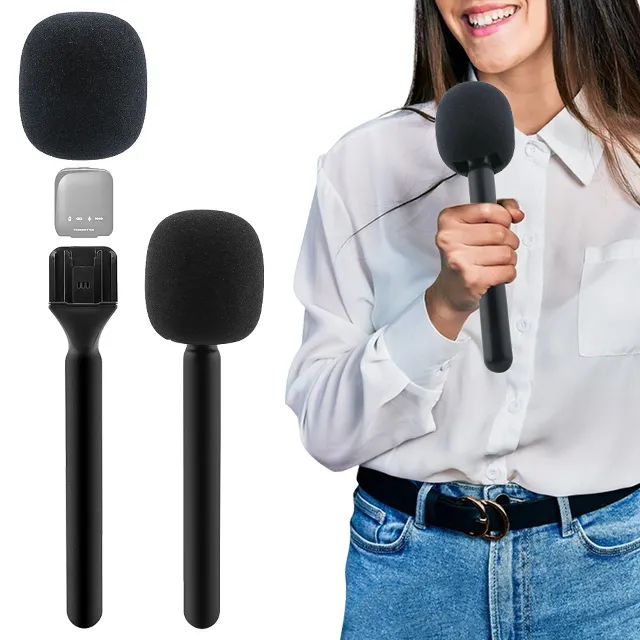 Suporte bastão para microfone de Lapela - Transforma em mic de mão