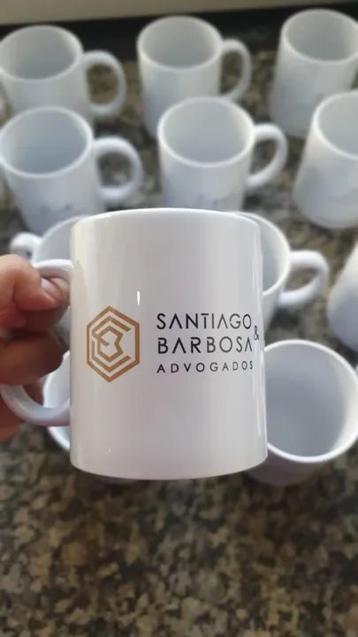 Canecas personalizadas com sua logomarca para empresas presente brindes - Foto 3