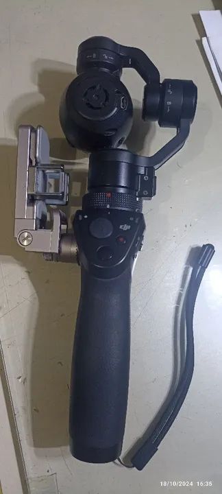 Dji Osmo Gimbal 4k aceito cartão - Foto 4