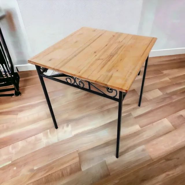 Mesa Quadrada Rococó 70cm  - Foto 3