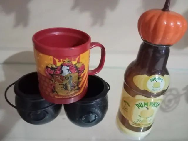 Lote caneca e garrafa suco de abóbora Harry Potter  - Foto 4
