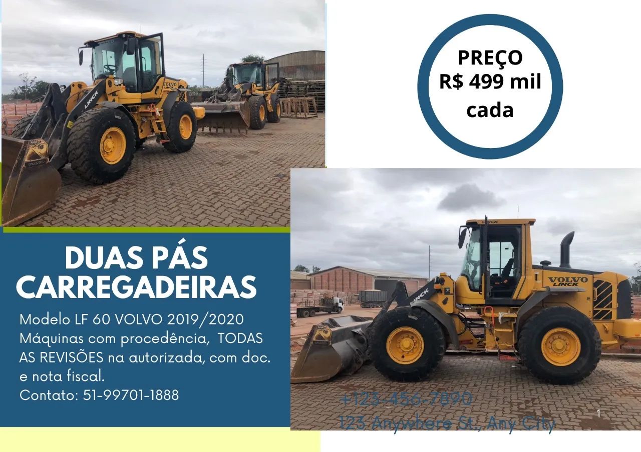 Vende-se Pás Carregadeira LF60 Volvo  - Foto 6