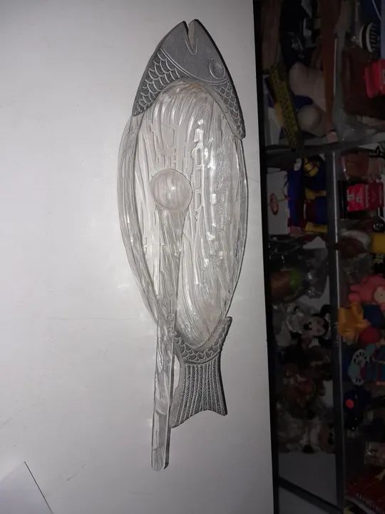 Conjunto em forma de Peixe de acrílico para Servir - Foto 5