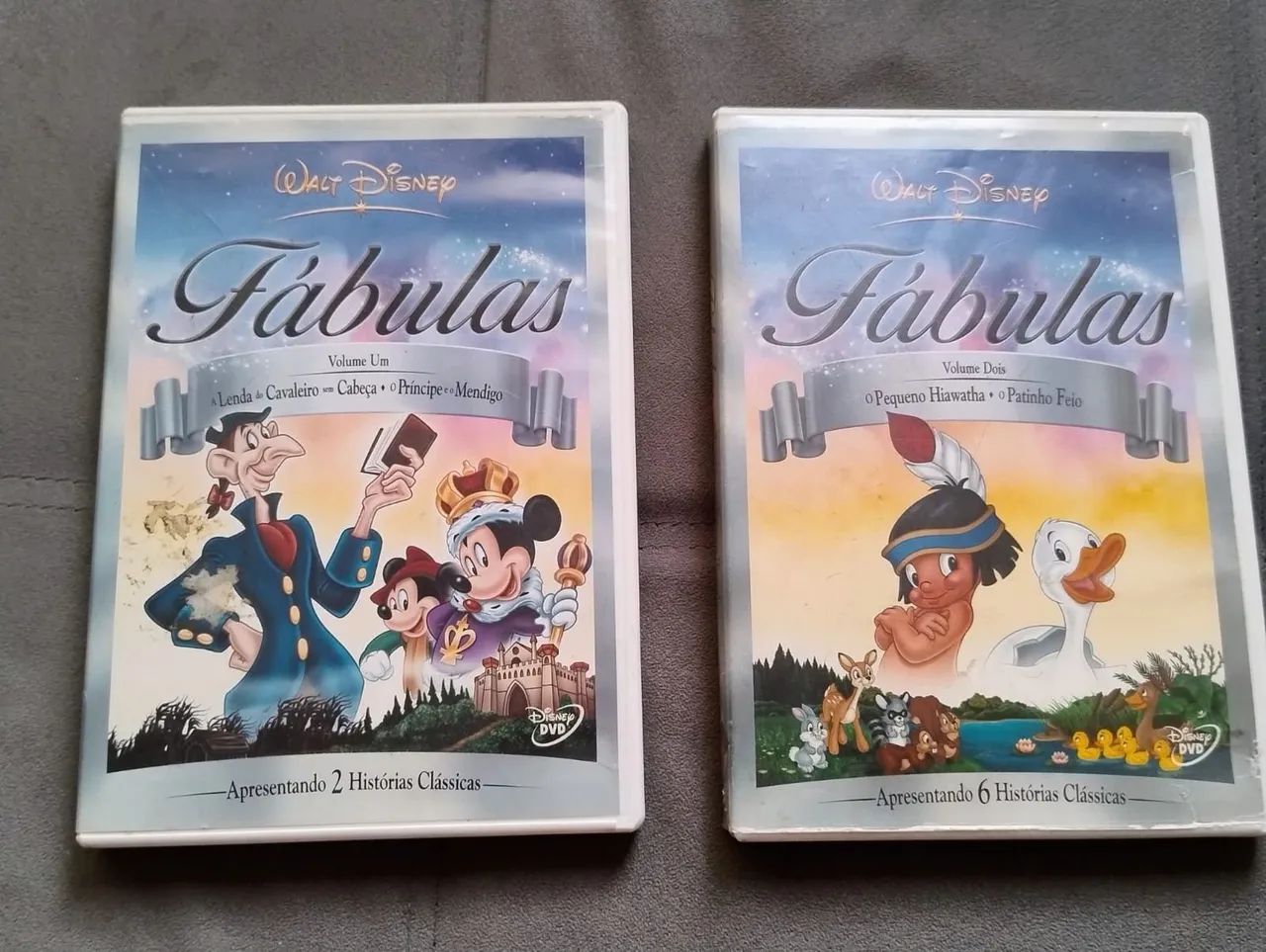 DVDS Wal Disney Fabulas Vol. 1e2