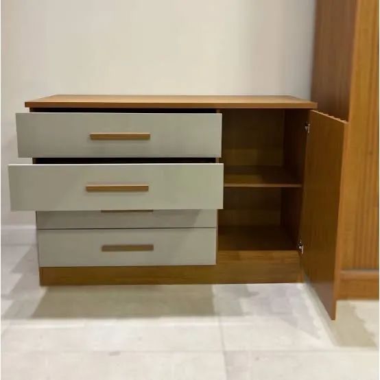 Cômoda ripado 4  gavetas Barcelona - FRETE GRÁTIS  - Foto 2