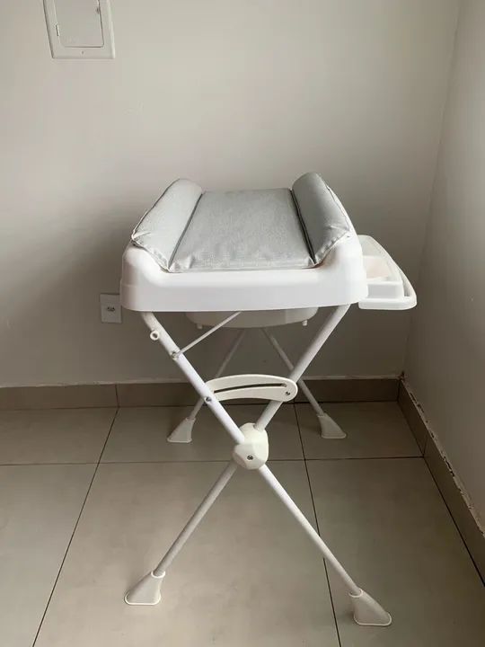 Trocador de bebê com cuba - Branco - Foto 5