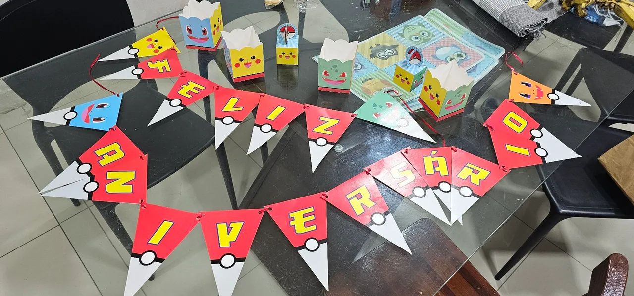 Kit festas Pokemon - Foto 2