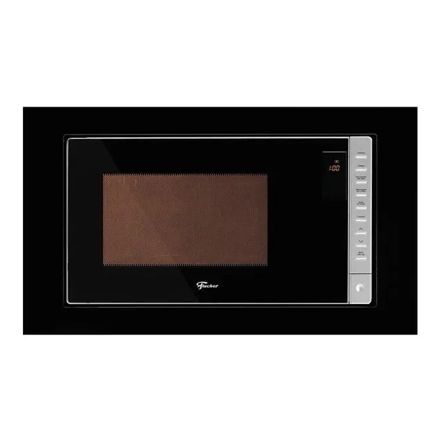 Forno Micro-ondas Fit Line Fischer Embutir 25 Litros Preto 220v - Foto 3