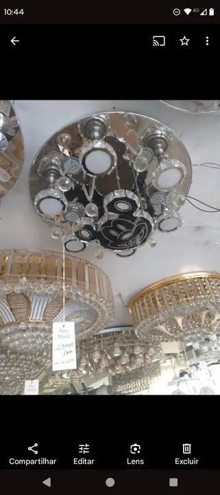 Lustre Mickey Mouse - Iluminação Infantil - Foto 2