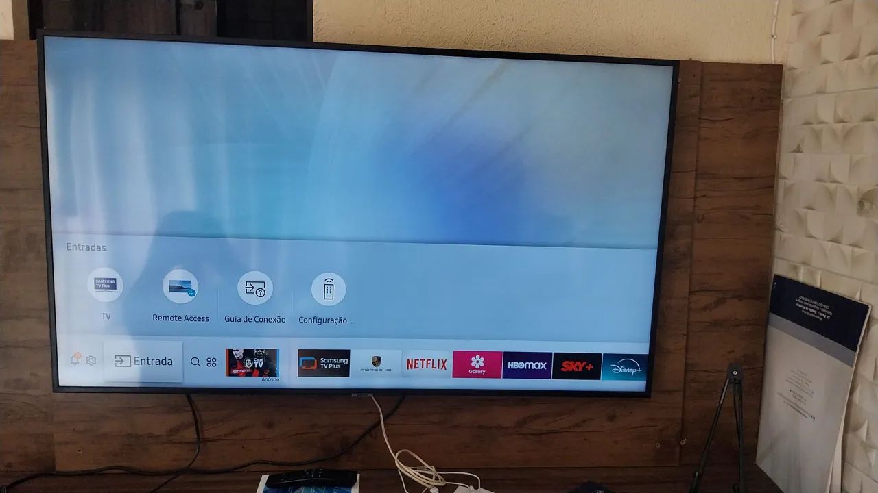 Novissima tv samsung slim 55pol ultra  uhd 4k ru7100