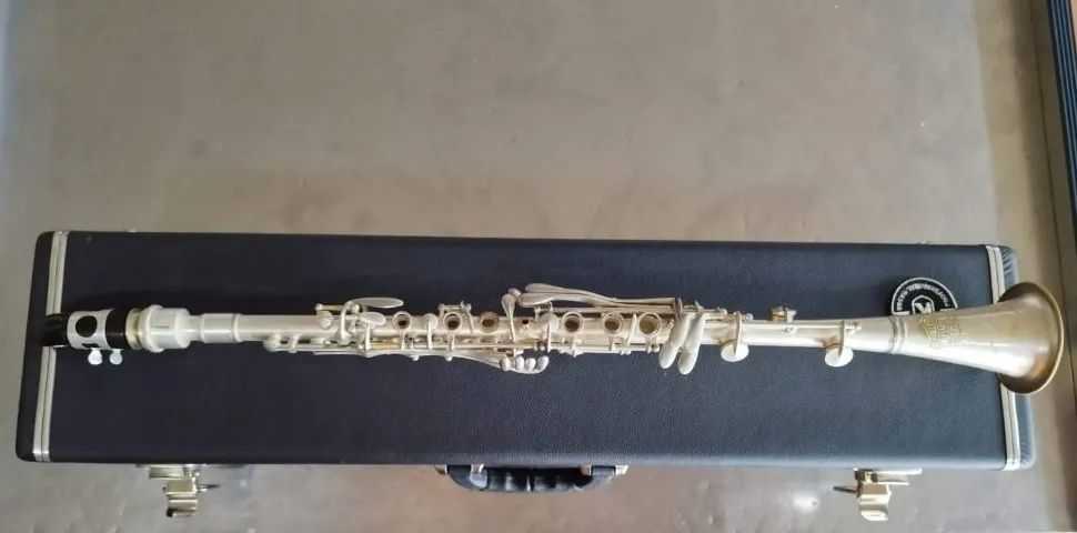 Clarinete Vintage Collegiate de Metal - Fabricado pela Holton - Foto 4
